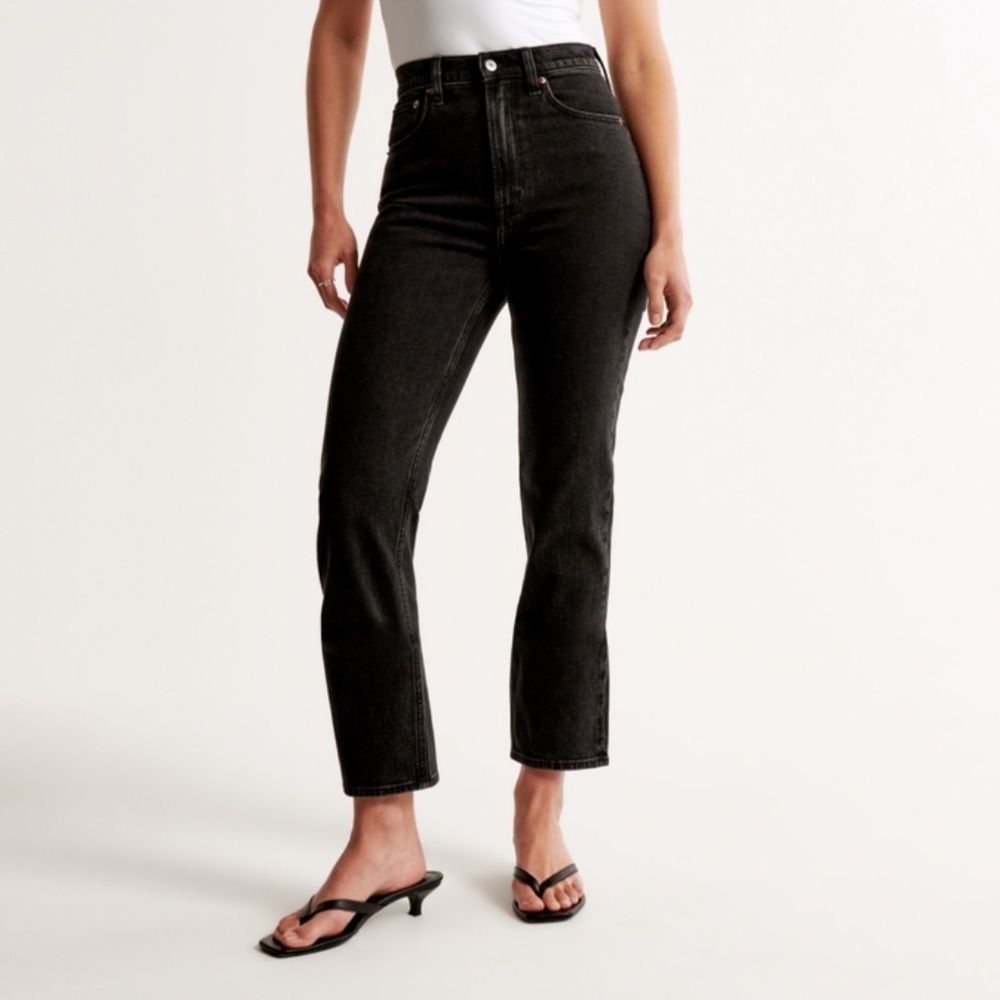 Abercrombie Ultra High Rise Ankle Curve Love